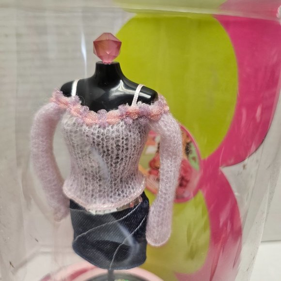 New Pink Fashion Barbie Fever Jewelry Storage Box Mattel H9830 w Girls Bracelet - Picture 5 of 16